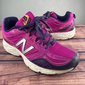 New Balance 510V3 Womens Size 9 All Terrain Trail Running Shoes Pink Lace Ups